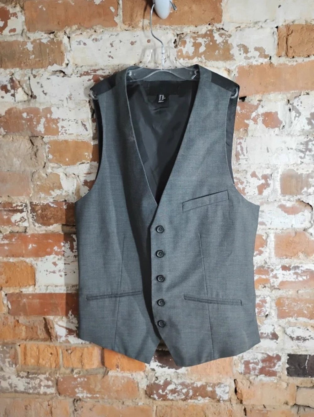 H&M Vest Gothic Dark Academia Costume Wednesday Adams